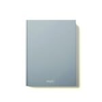 Customized Diary Blue Photo Rose