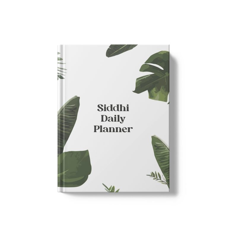 Banana Leaf Undated Daily Planner