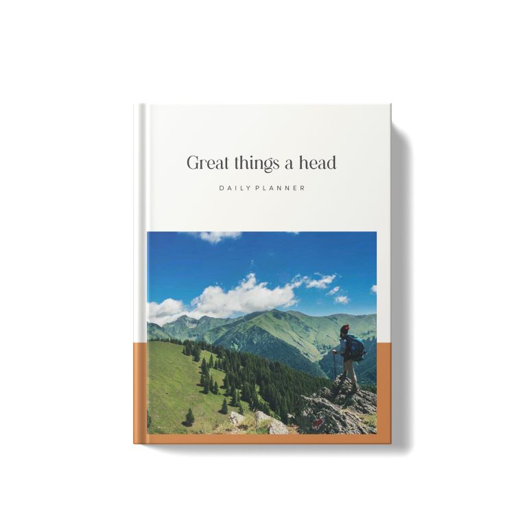 Great Things A Head Undated Daily Planner