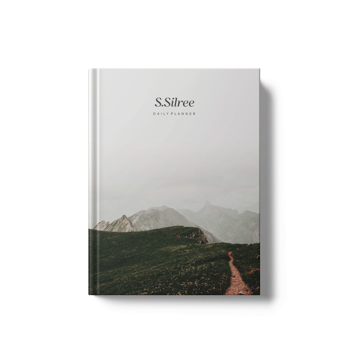 Mountain Print Undated Daily Planner