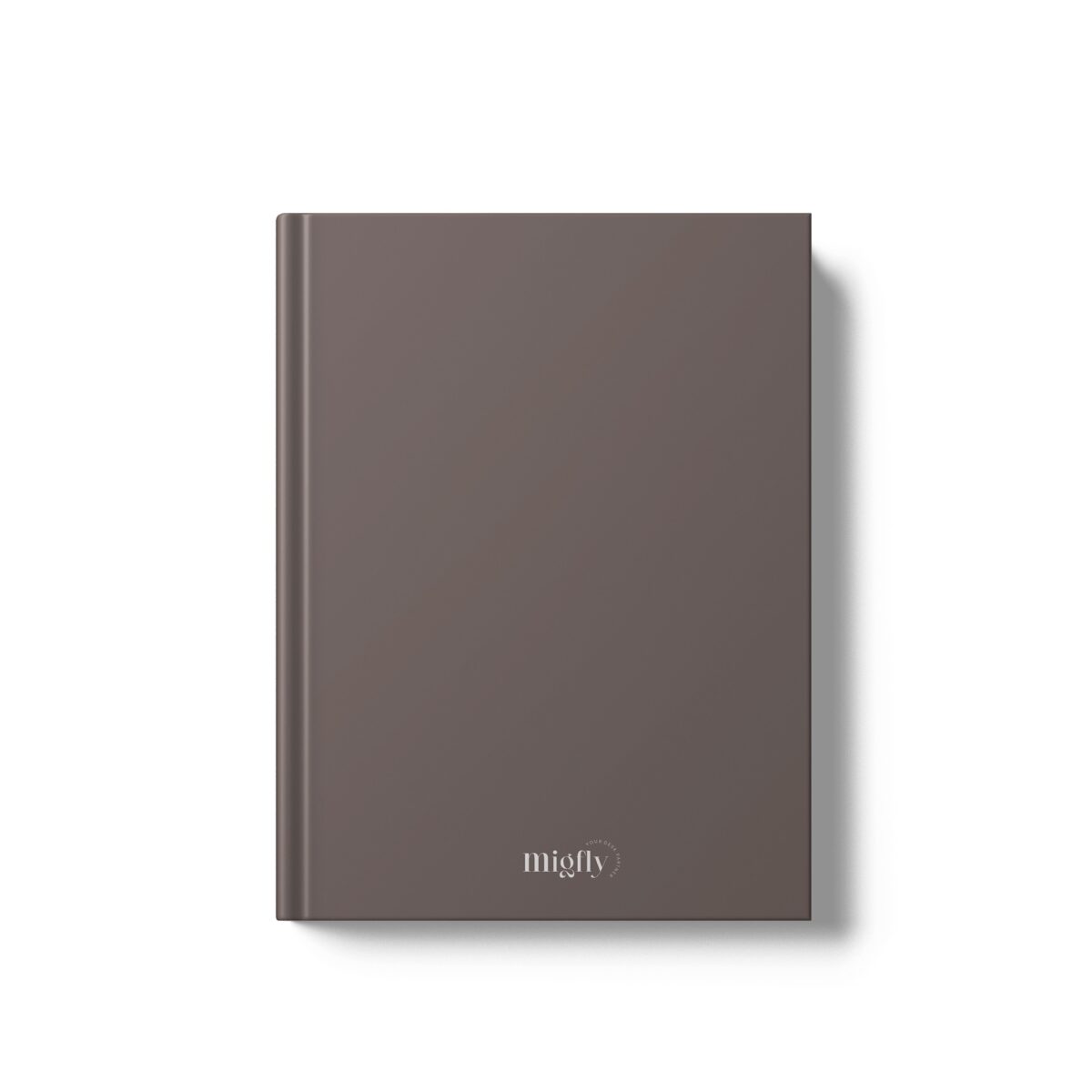 Make it Happen Brown Customized Diary