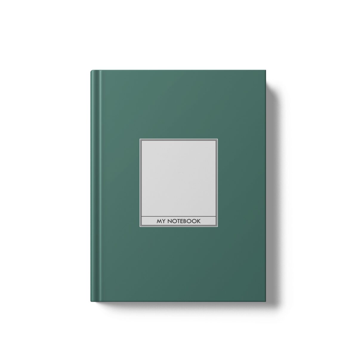 Dark Green Customized Diary