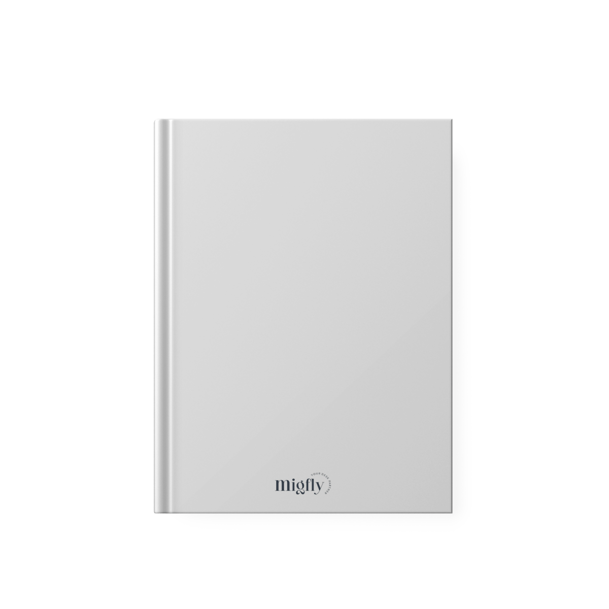 White Blank Undated Daily Planner