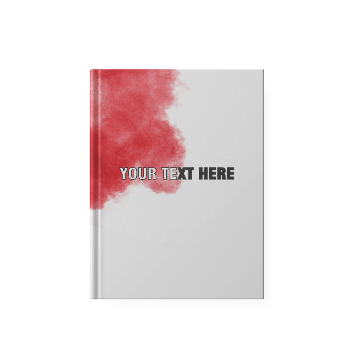 Red And White Undated Daily Planner