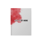 Red And White Undated Daily Planner