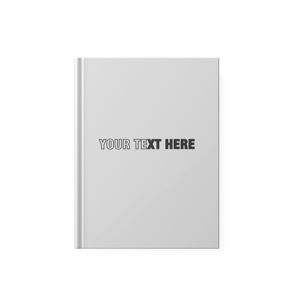 White Blank Undated Daily Planner