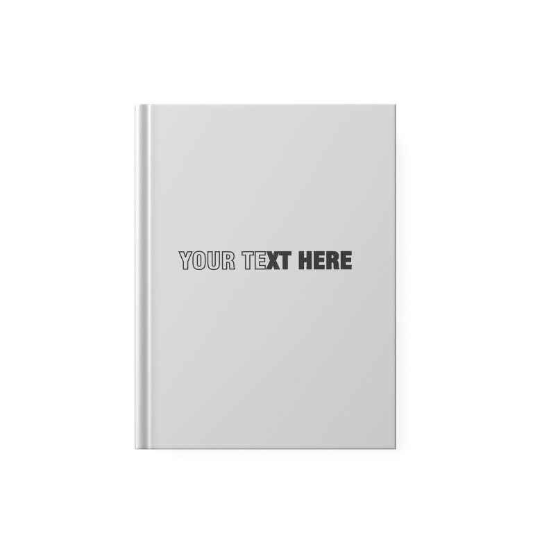 White Blank Undated Daily Planner