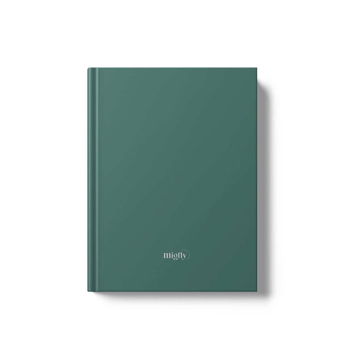 Dark Green Customized Diary