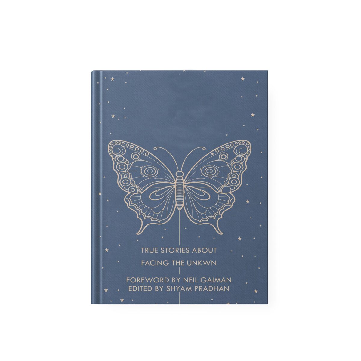 Golden Butterfly Undated Daily Planner